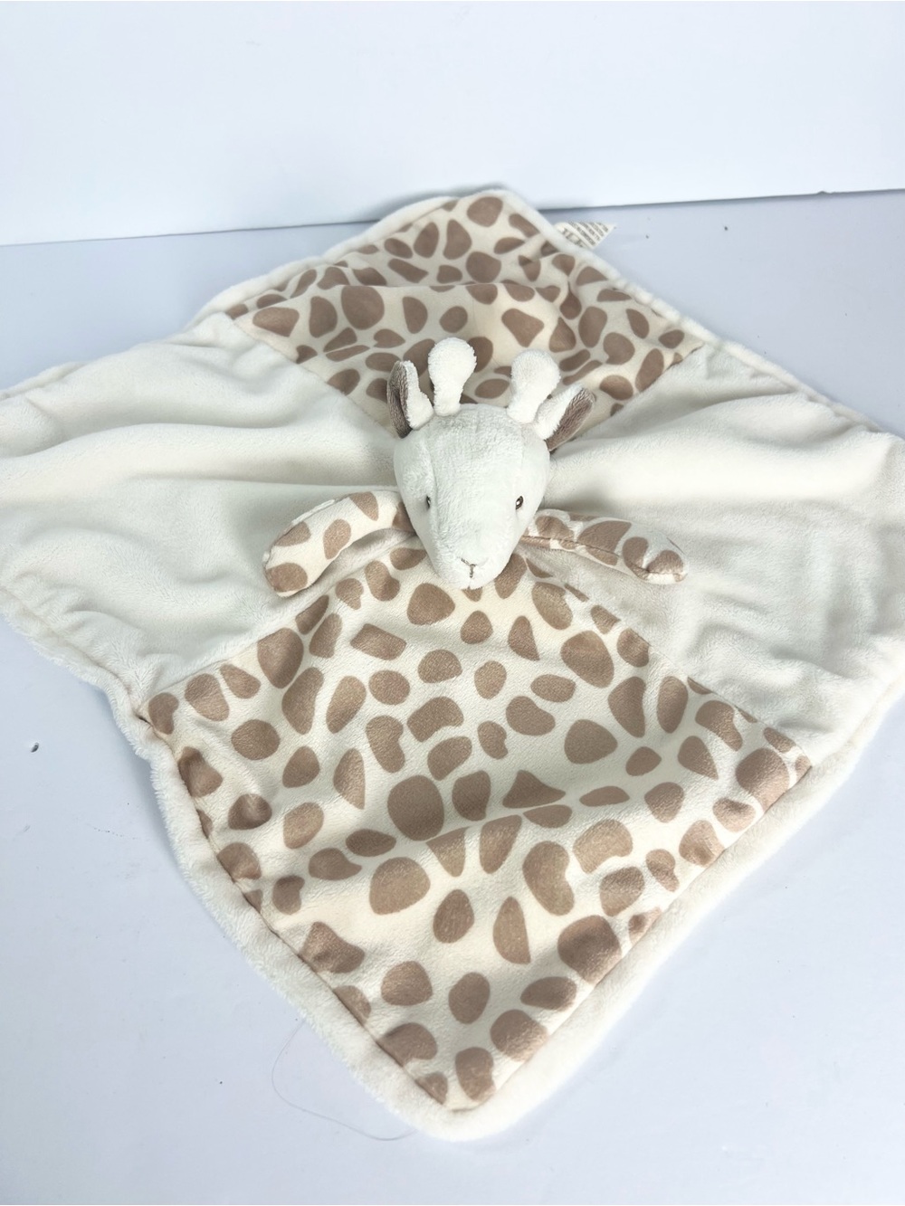 Bukowski Of Sweden GIRAFFE Lovey Security Blanket‎ New Soft Minky